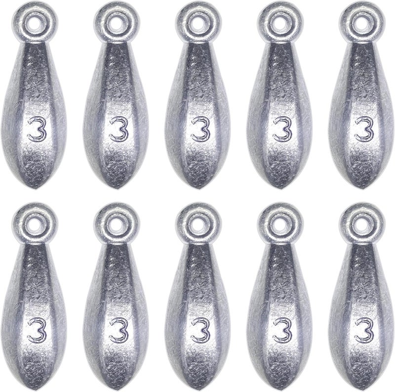 TKHDBF Fishing Weights Sinkers Bank Sinkers Bullet Weights for Surf Fishing Pier Bank Fishing Saltwater Fishing Gear 1oz to 8oz - Image 1